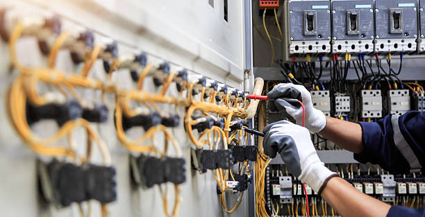 Professional Electrician technician working in Ball Pond, CT